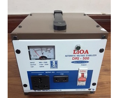 Ổn áp Lioa DRI-500 II sử dụng vật liệu cao cấp