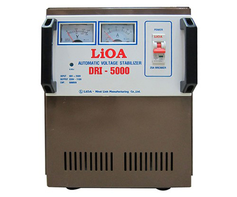 Ổn áp Lioa DRI 5000 II sử dụng vật liệu cao cấp