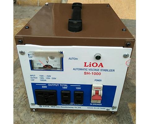 Ổn áp Lioa SH-1000 II đảm bảo hiệu quả công việc