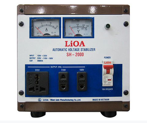 Ổn áp Lioa SH 2000 II hàng chính hãng