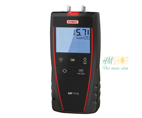 Máy đo áp suất chênh lệch cầm tay KIMO MP110 chính hãng