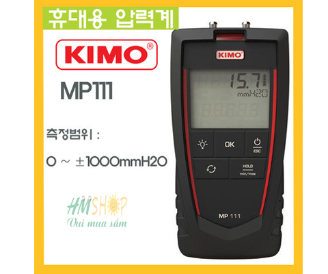  Máy đo áp suất chênh lệch cầm tay KIMO MP111  chính hãng