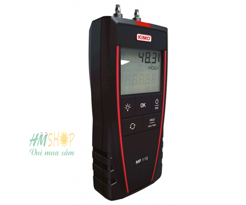 Máy đo áp suất chênh lệch cầm tay KIMO MP115 giá rẻ