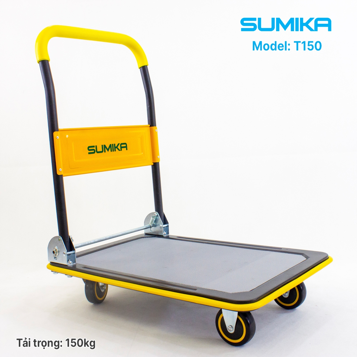 Xe đẩy hàng sàn thép SUMIKA T150