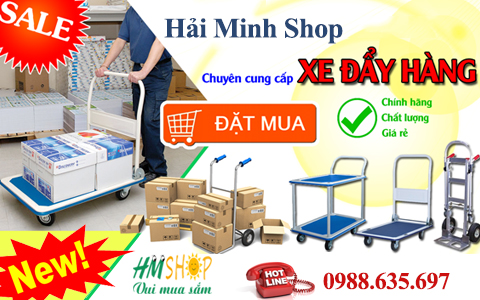 xe đẩy hàng chất lượng bền bỉ